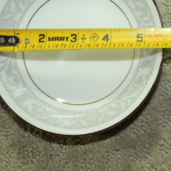 Set of 4 Imperial China W. Dalton 6571 Whitney Pattern 5.5" Fruit/Dessert Bowls - Picture 4 of 5